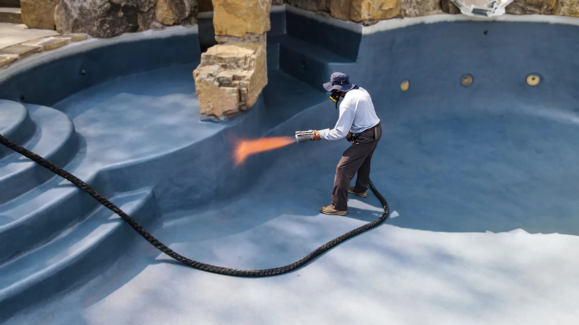 ecoFINISH Premium Pool Coating - Eco-Friendly Thermo-Polymer Finish