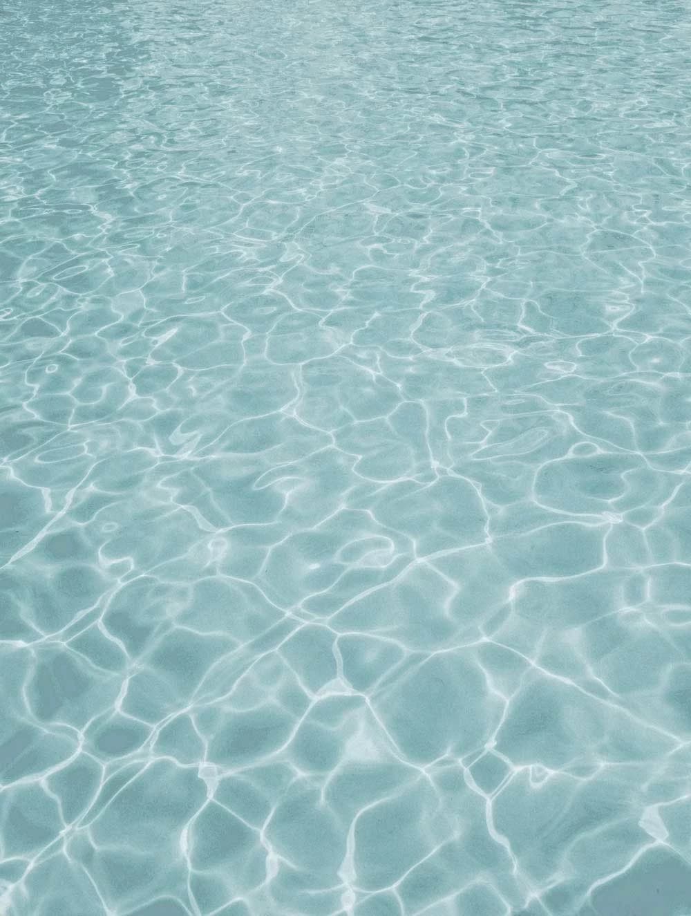 Whisper White Crystite Classic Latham fiberglass pool water color