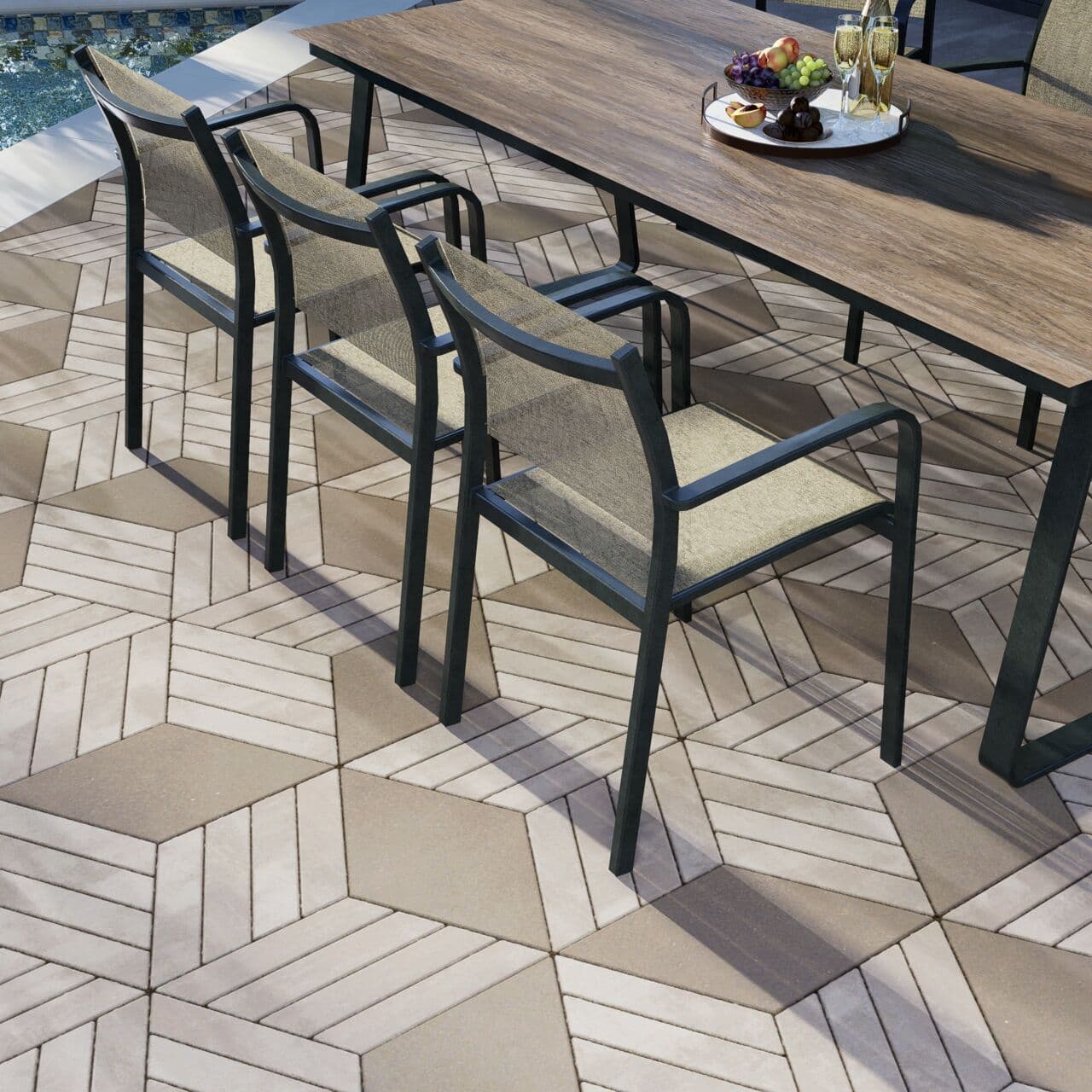 Geometric Shapes paver