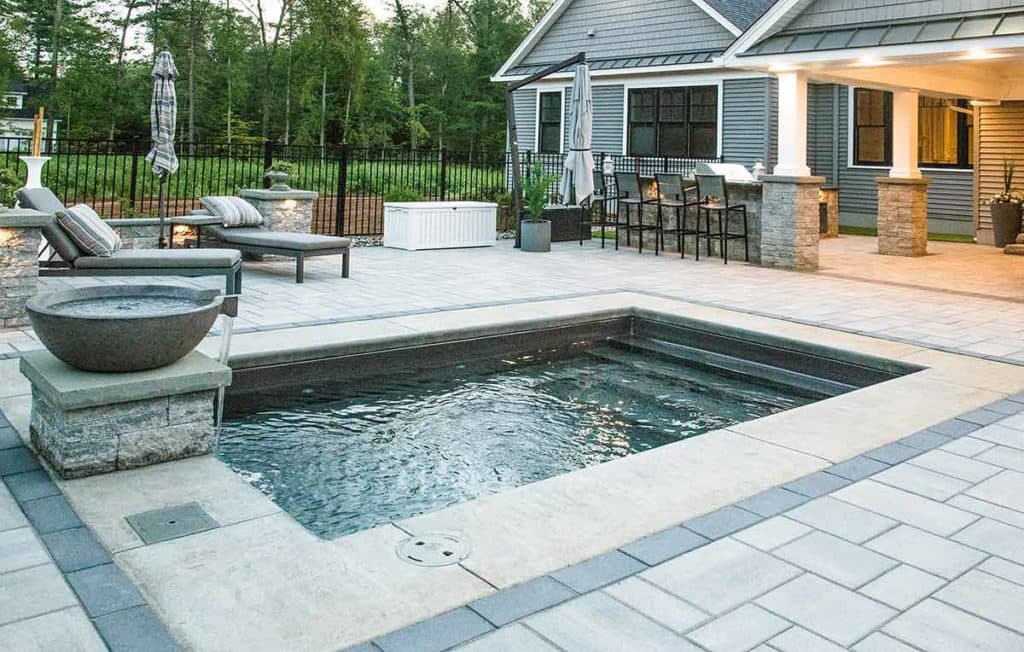 Milan Pool - Premium Fiberglass Pool by Latham