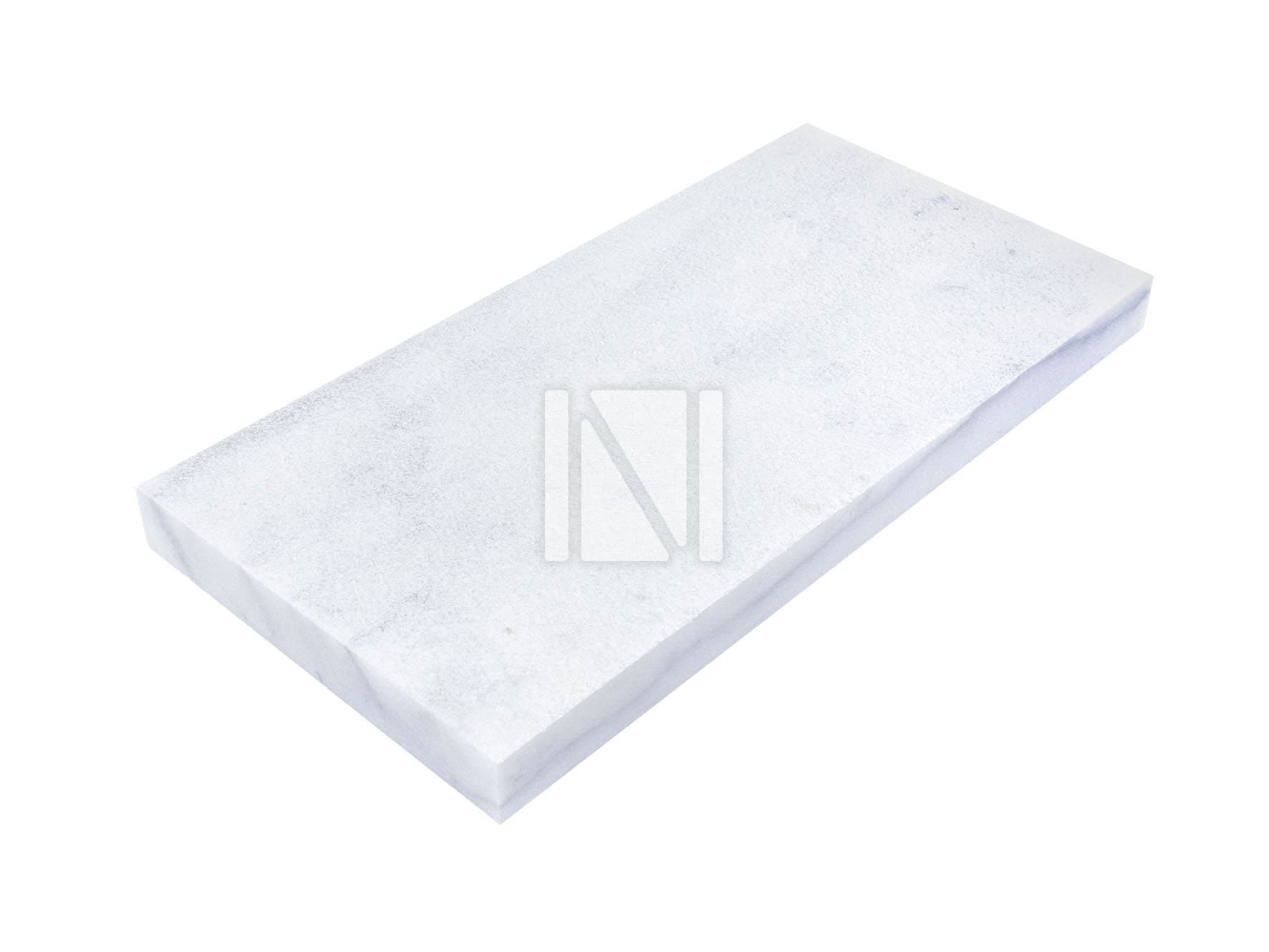 Carrara Leather 2″ stone paver pool deck