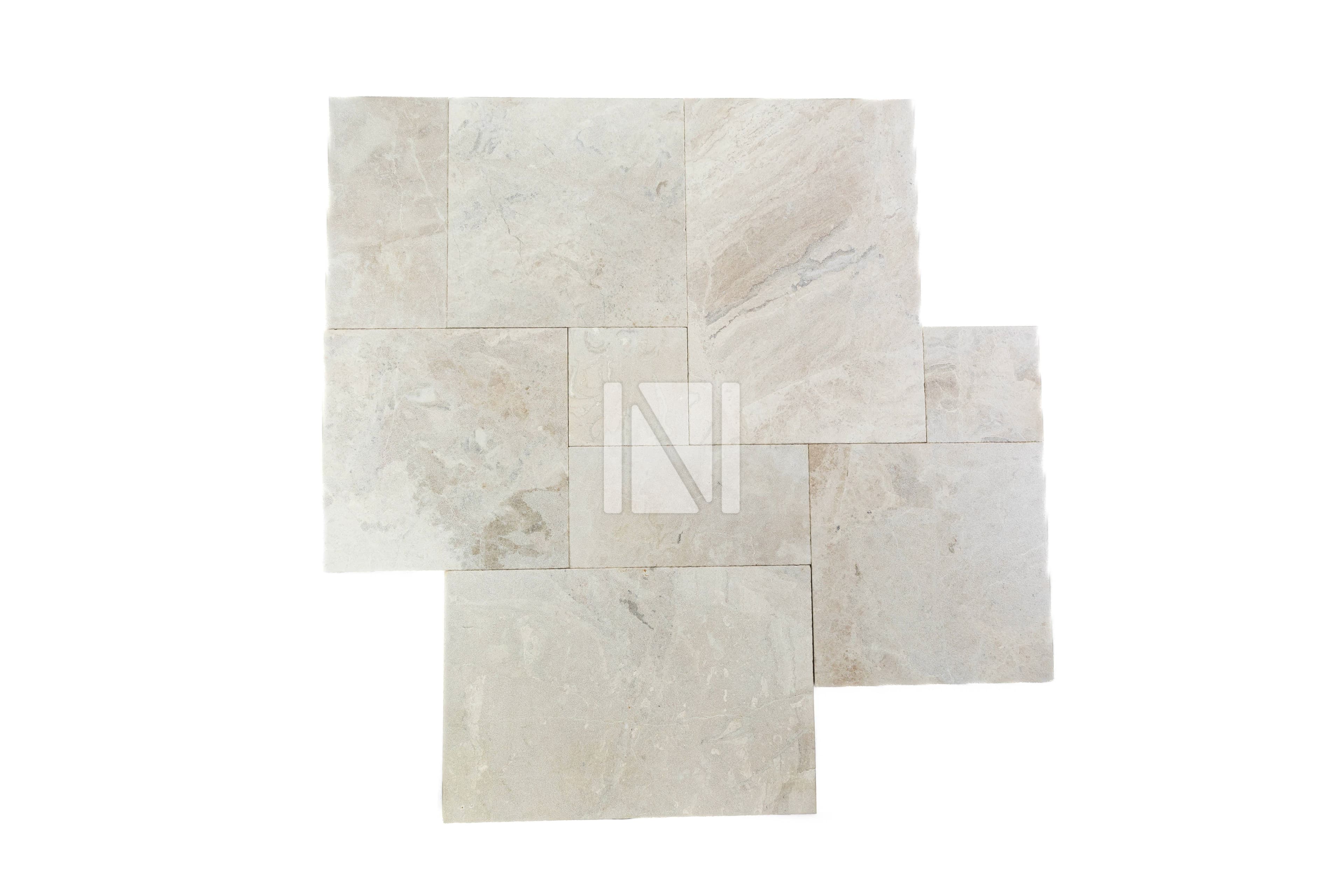 Diana Leather stone paver pool deck