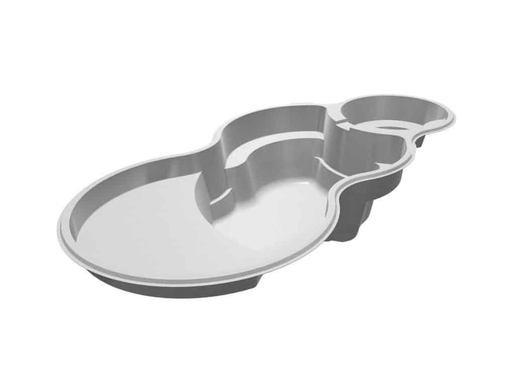 Axiom 14 Deluxe fiberglass pool